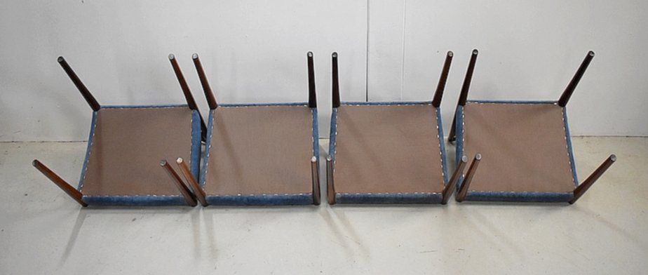 Scandinavian Chairs, 1960s, Set of 4-RVK-859104