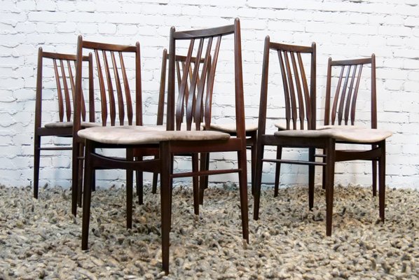 Scandinavian Chairs, 1960s, Set of 6-QFD-1087842