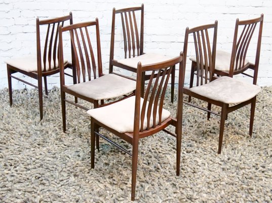 Scandinavian Chairs, 1960s, Set of 6-QFD-1087842