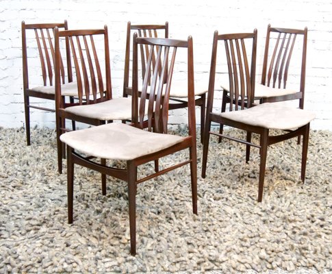 Scandinavian Chairs, 1960s, Set of 6-QFD-1087842