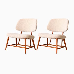 Scandinavian Chairs by Alf Svensson, 1960s, Set of 2-QWP-2035843