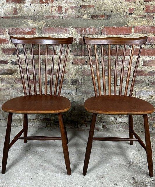 Scandinavian Chairs by Yngve Ekstrom for Pastoe, 1960, Set of 2