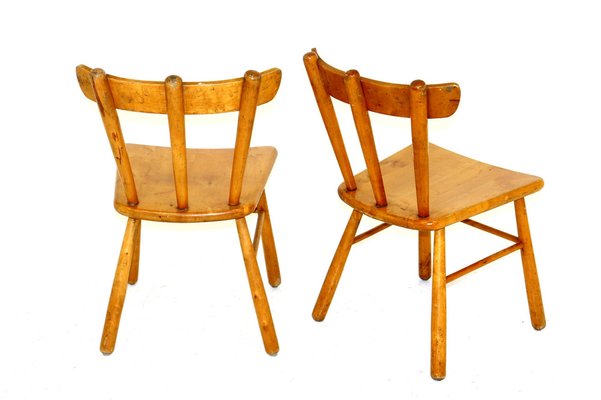 Scandinavian Chairs, Sweden, 1950s, Set of 2-GEK-1047371