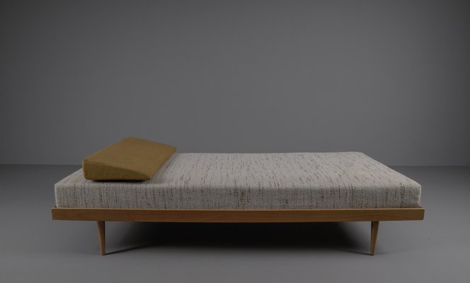 Scandinavian Cherry Wood Daybed, 1950s-KQB-1431175