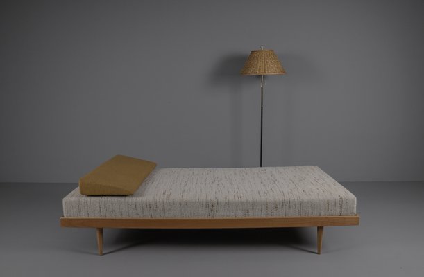 Scandinavian Cherry Wood Daybed, 1950s-KQB-1431175