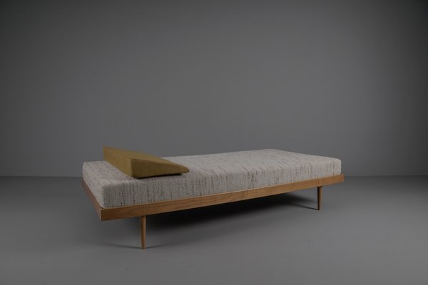 Scandinavian Cherry Wood Daybed, 1950s-KQB-1431175