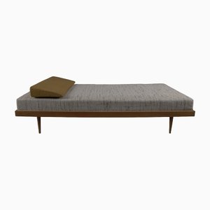 Scandinavian Cherry Wood Daybed, 1950s-KQB-1431175