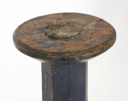 Scandinavian Church Pedestals, 1750s, Set of 2-SA-1368194