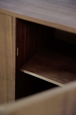 Scandinavian Classic Teak High Sideboard with Drawers, 1960s-ZAA-1148316