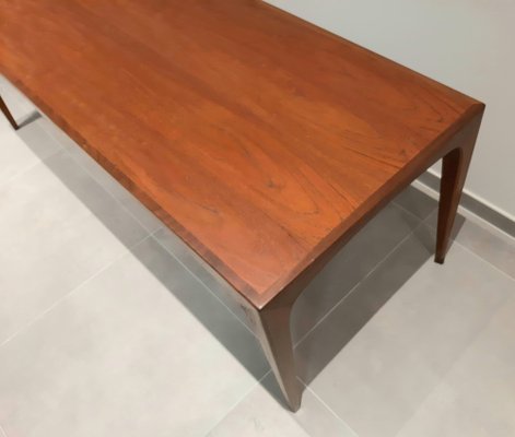 Scandinavian Coffee Table by Johannes Andersen for CFC Silkeborg, 1950s-HPX-973057