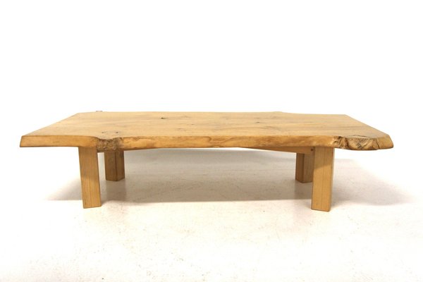 Scandinavian Coffee Table in Elm, 1970-GEK-1750324