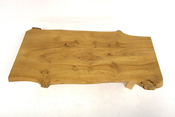 Scandinavian Coffee Table in Elm, 1970-GEK-1750324