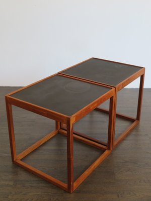 Scandinavian Coffee Tables by Kurt Øtervig, Denmark, 1960s, Set of 2-CC-1359884