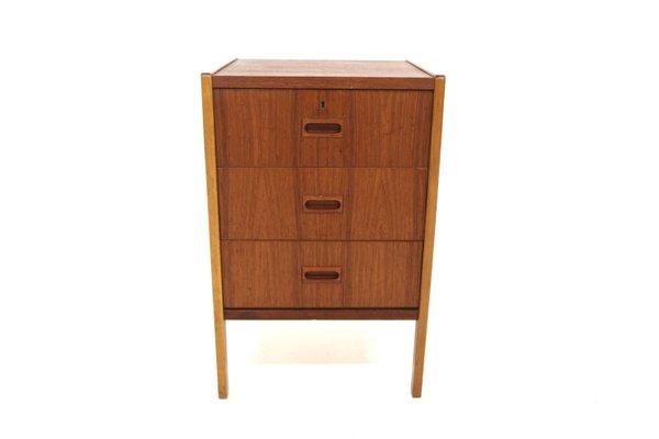 Scandinavian Commode in Teak by Bertil Fridhagen for Bodafors, Sweden, 1960s-GEK-2028412