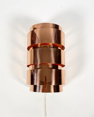 Scandinavian Copper Sconce by Hans-Agne Jakobsson for Hans-Agne Jakobsson AB Markaryd, 1950s-SFW-1776057