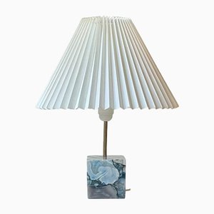 Scandinavian Cubic Table Lamp in Blue Agate-LCR-1383548