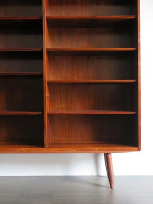 Scandinavian Dark Wood Bookcase by Gunni Omann, 1960s-CC-1112724