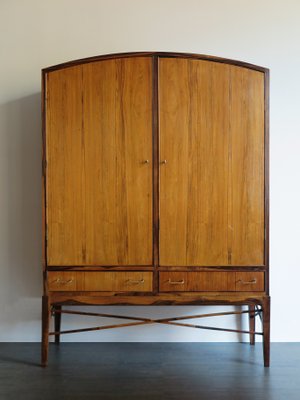 Scandinavian Dark Wood Cabinet, 1960s-CC-1180744