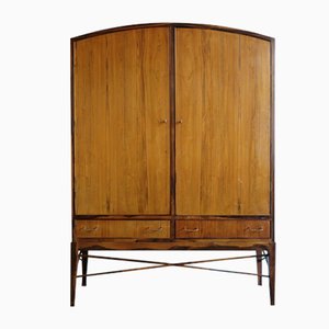 Scandinavian Dark Wood Cabinet, 1960s-CC-1180744