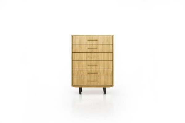 Scandinavian Design Oak Chest of Drawers-VND-1072409