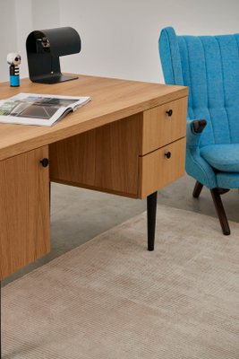 Scandinavian Design Oak Desk-VND-1072333