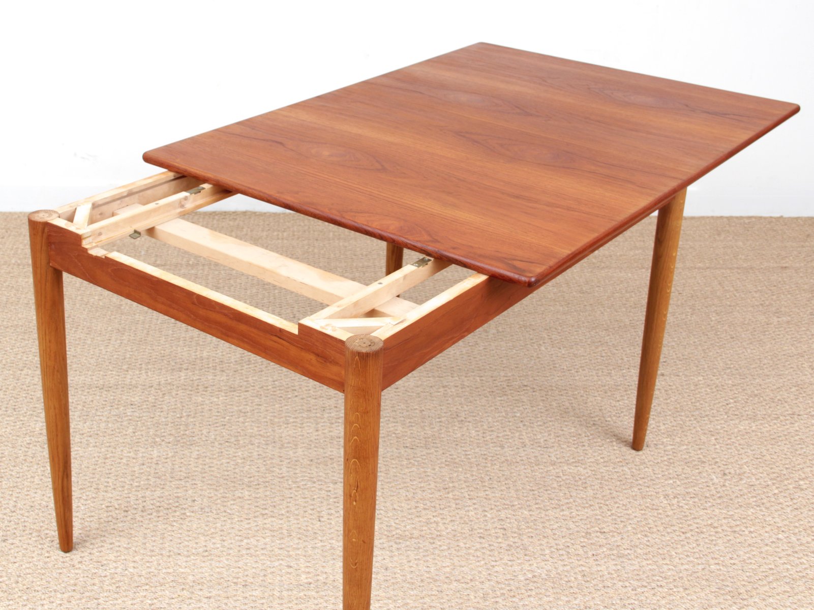 Scandinavian Dining Table by Yngve Ekström for Hugo Troeds, 1950s