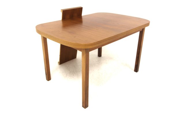 Scandinavian Dining Table in Walnut, Sweden, 1960s-GEK-1711142