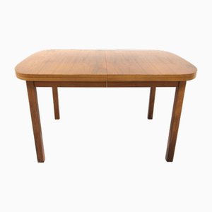 Scandinavian Dining Table in Walnut, Sweden, 1960s-GEK-1711142