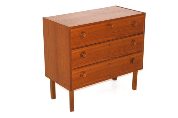 Scandinavian Dresser in Teak, Denmark, 1960s-GEK-992760