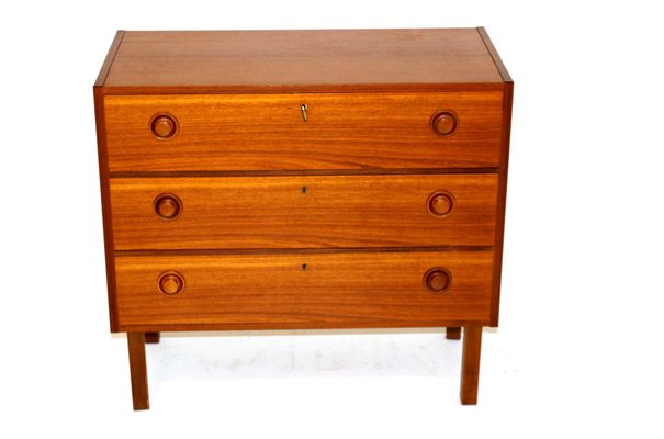 Scandinavian Dresser in Teak, Denmark, 1960s-GEK-992760