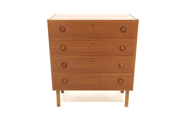 Scandinavian Dresser in Teak, Sweden, 1960s-GEK-1776966