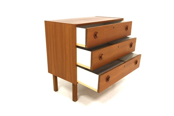 Scandinavian Dresser in Teak, Sweden, 1960s-GEK-1730265