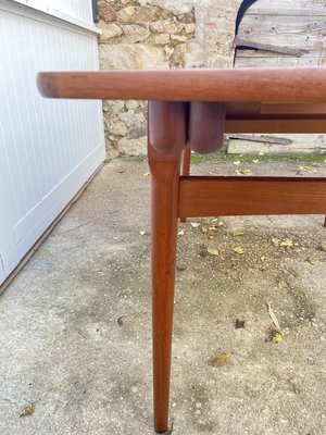 Scandinavian Extendable Table in Teak, 1960s-ZYJ-2024519