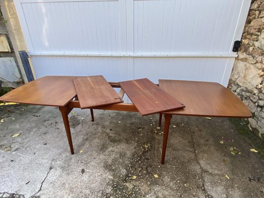 Scandinavian Extendable Table in Teak, 1960s-ZYJ-2024519