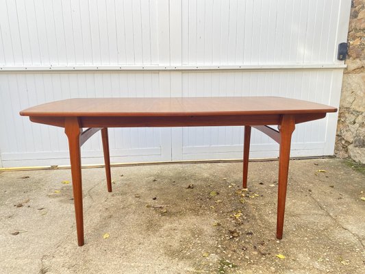 Scandinavian Extendable Table in Teak, 1960s-ZYJ-2024519