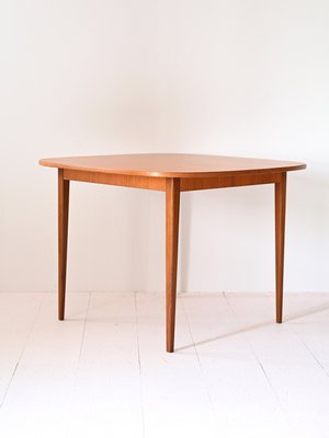 Scandinavian Extendable Teak Table, 1960s-QWP-2033909