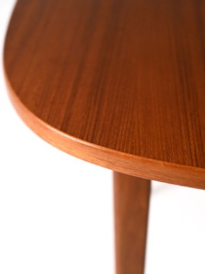 Scandinavian Extendable Teak Table, 1960s-QWP-2033909