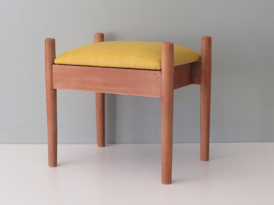 Scandinavian Footstool, 1960s-1970s-UKG-1325776