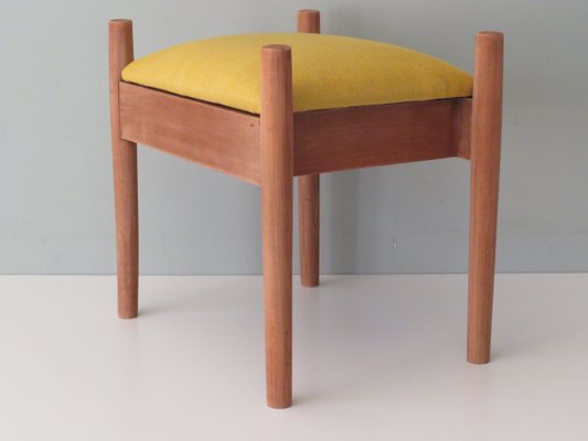 Scandinavian Footstool, 1960s-1970s-UKG-1325776