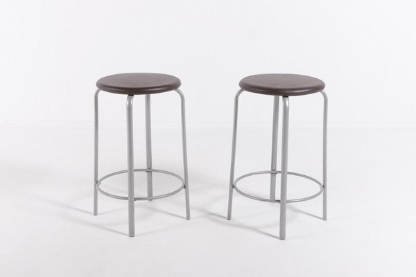 Scandinavian Frisbee Stools by Christian Halleröd for Kinnarps, Set of 12-KMC-1349216