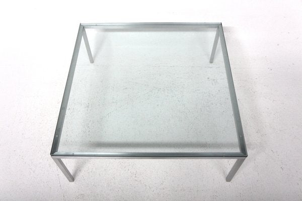 Scandinavian Glass Coffee Table, 1970-GEK-1773551