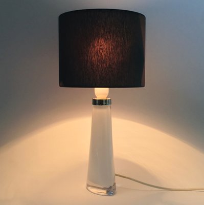 Scandinavian Glass Table Lamp by Carl Fagerlund for Orrefors, Sweden, 1960s-BMM-1435858