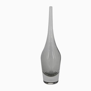 Scandinavian Glass Vase, 1960s-ZAA-898098