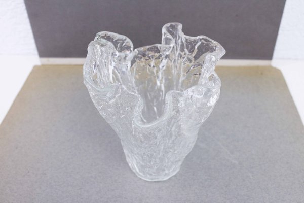 Scandinavian Glass Vase, 1970s-BQF-1725037