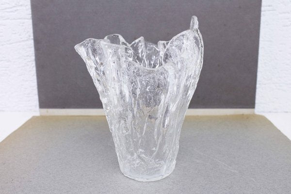 Scandinavian Glass Vase, 1970s-BQF-1725037