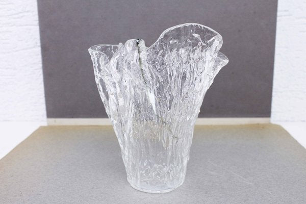 Scandinavian Glass Vase, 1970s-BQF-1725037