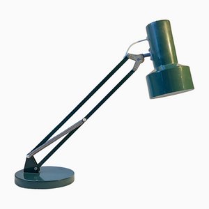 Scandinavian Green Architects Table Lamp from Lyslær, 1970s-LCR-1090167