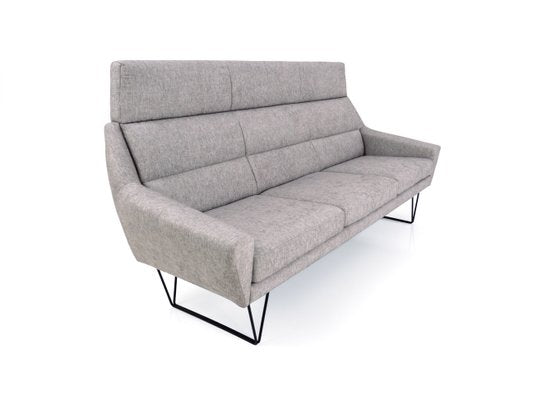 Scandinavian Grey Mandal Sofa-VND-1118357