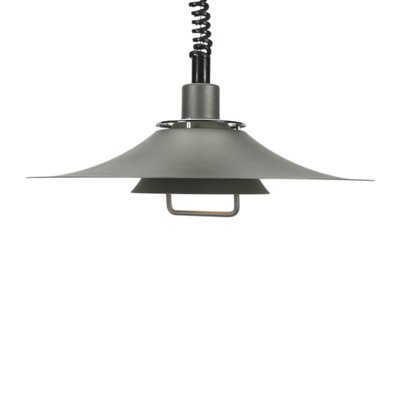 Scandinavian Grey Painted Pendant Lamp-XMR-1177050