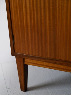 Scandinavian Highboard with Central Drawers, 1950s-QWP-1765516